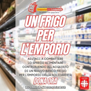 Un frigo per l&#039;Emporio della solidarietà