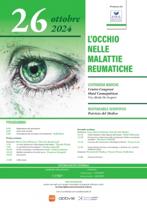 &quot;L’occhio nelle malattie reumatiche&quot;, il convegno