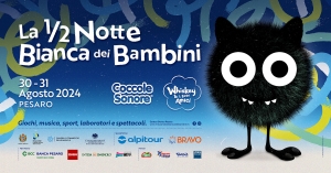 Il CSV Marche alla 1/2 Notte Bianca dei Bambini di Pesaro