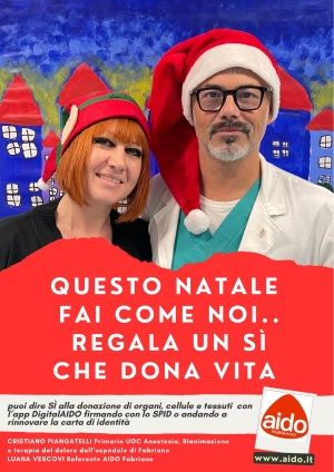 Natale Aido, “un sì che dona vita”