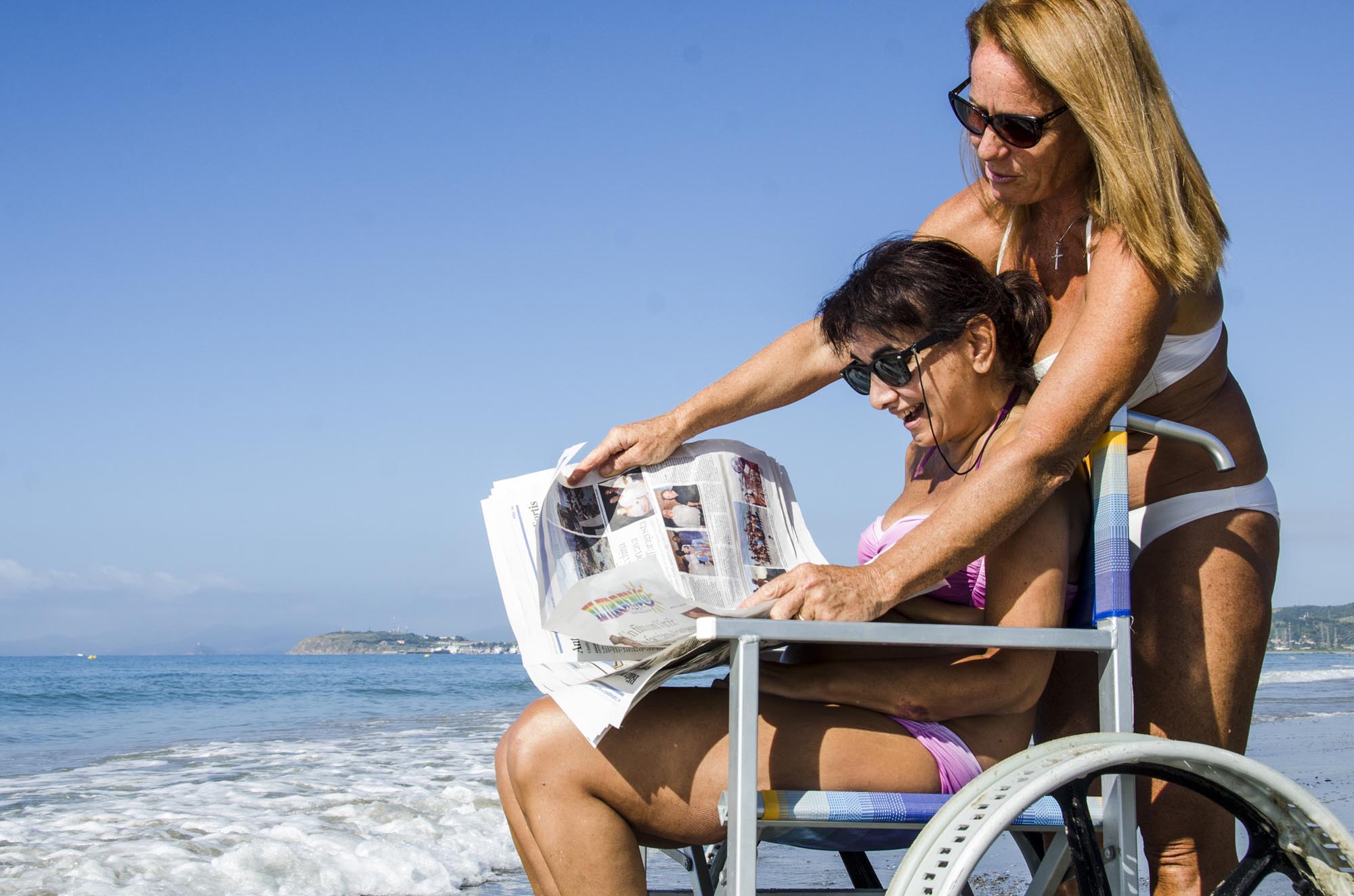 Persone in spiaggia