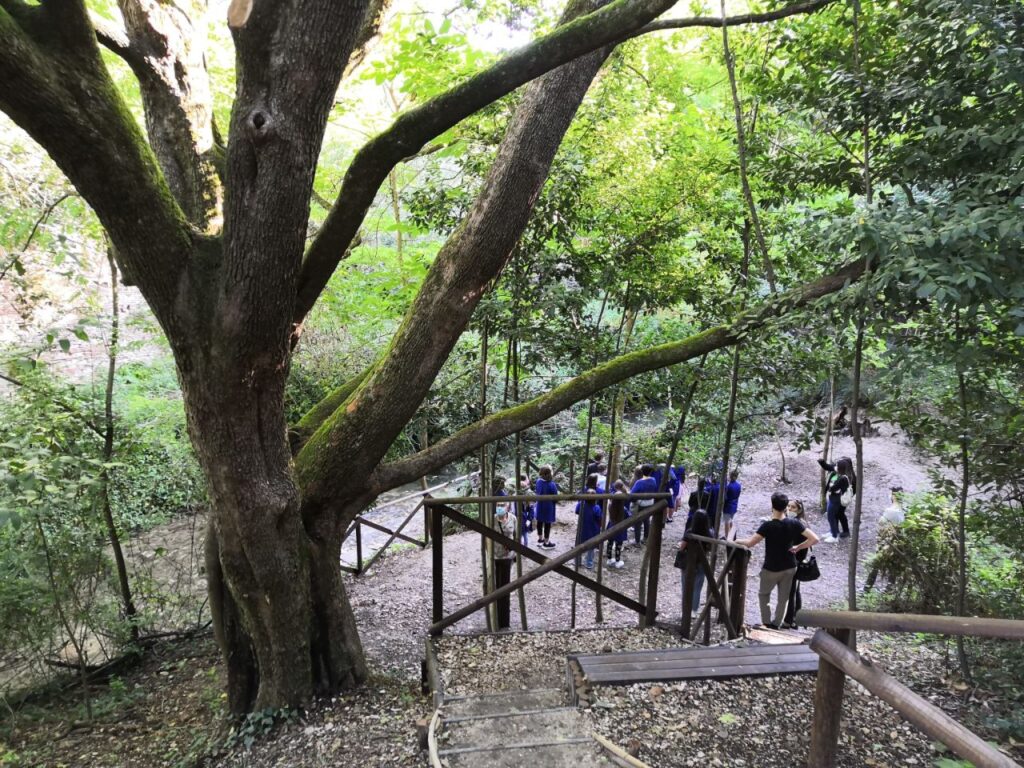 Visita al sentiero del parco fluviale del Giano