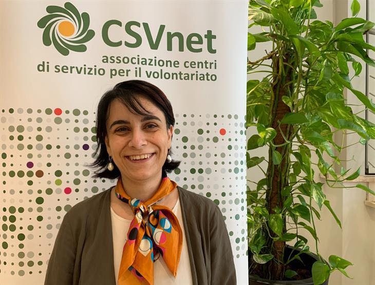 Chiara Tommasini, presidente di CSVnet