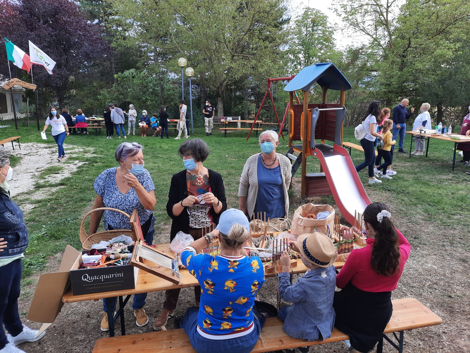 Una delle Festa dei Nonni organizzata da IoNonCrollo